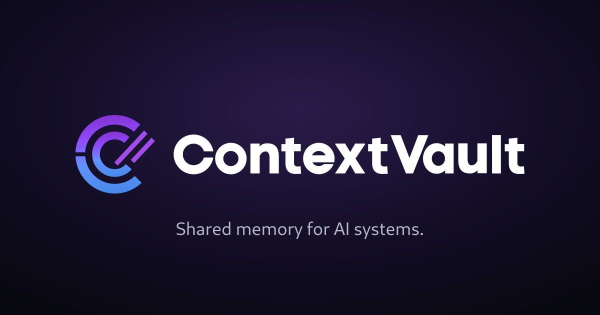 Show HN: ContextVault – Shared memory layer for your AI and your team